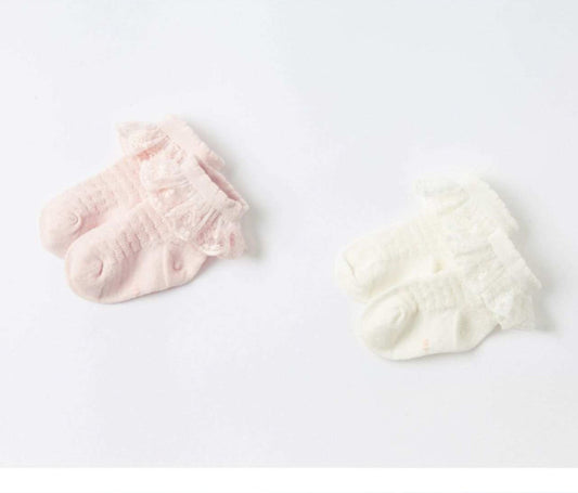 Girls Lace socks set