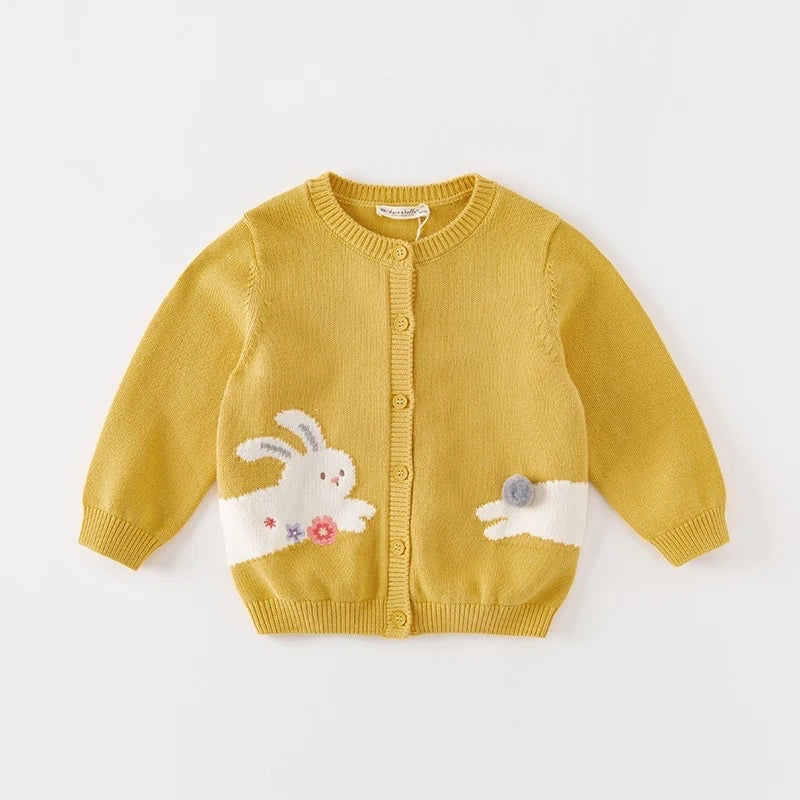 Yellow Rabbit Cardigan