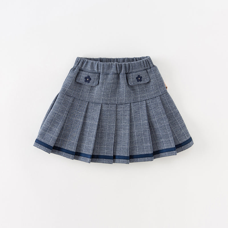 Pleated Grey Skirt