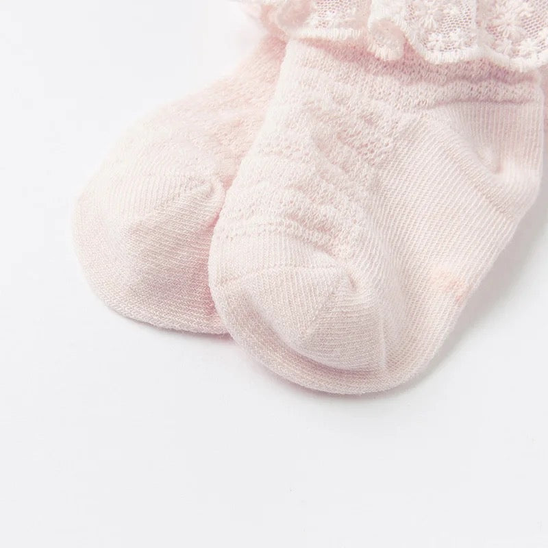 Girls Lace socks set