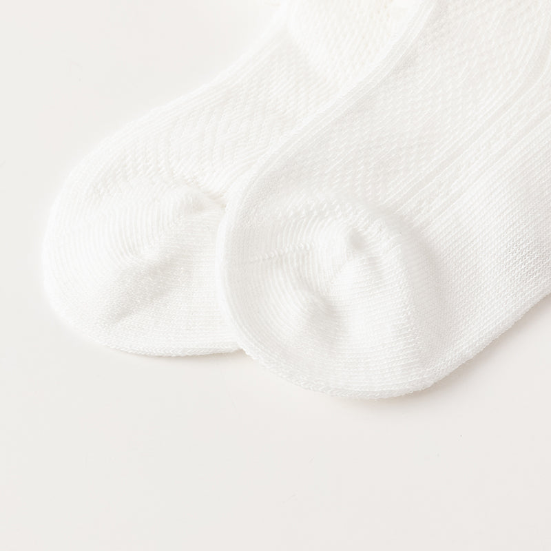 White Ruffle Socks