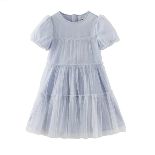 Blue tulle dress (4y-12y)