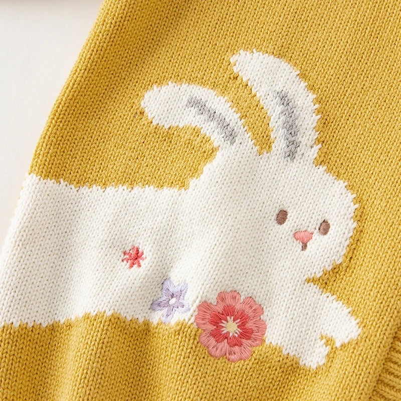 Yellow Rabbit Cardigan