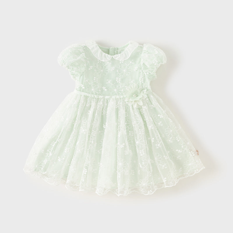 Aqua Green Mint Lace Dress