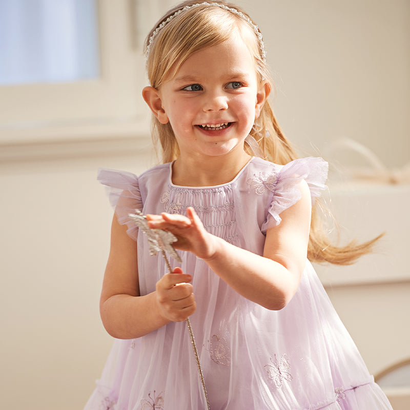 Lilac Fairy Frill Dress