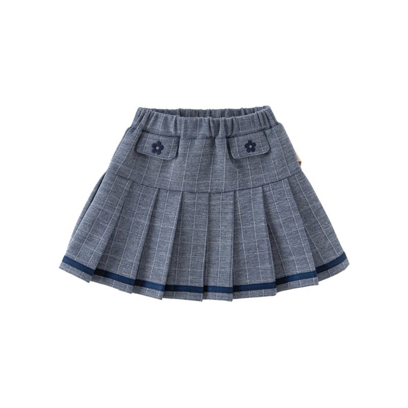 Pleated Grey Skirt