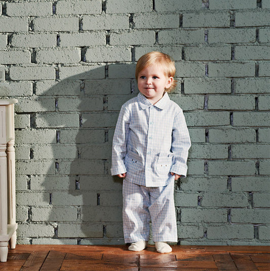 Blue Plaid Pajama