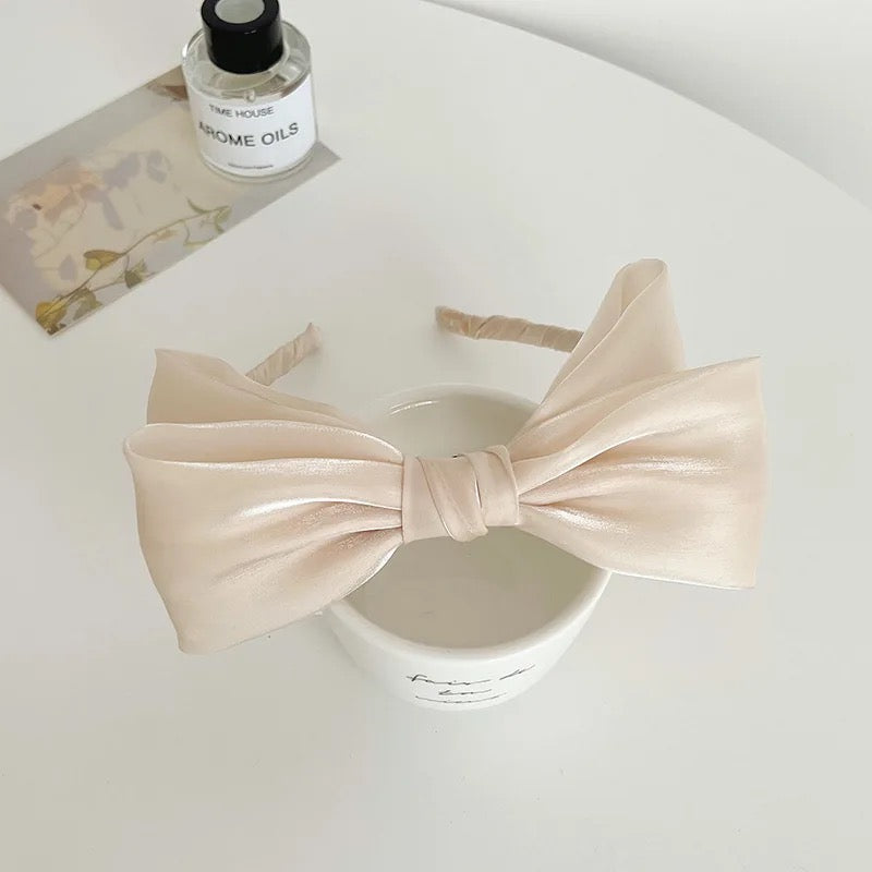 Organza Bow Headband