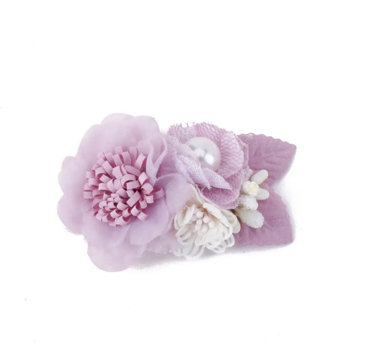 3D Flower hair clip for Girls Single