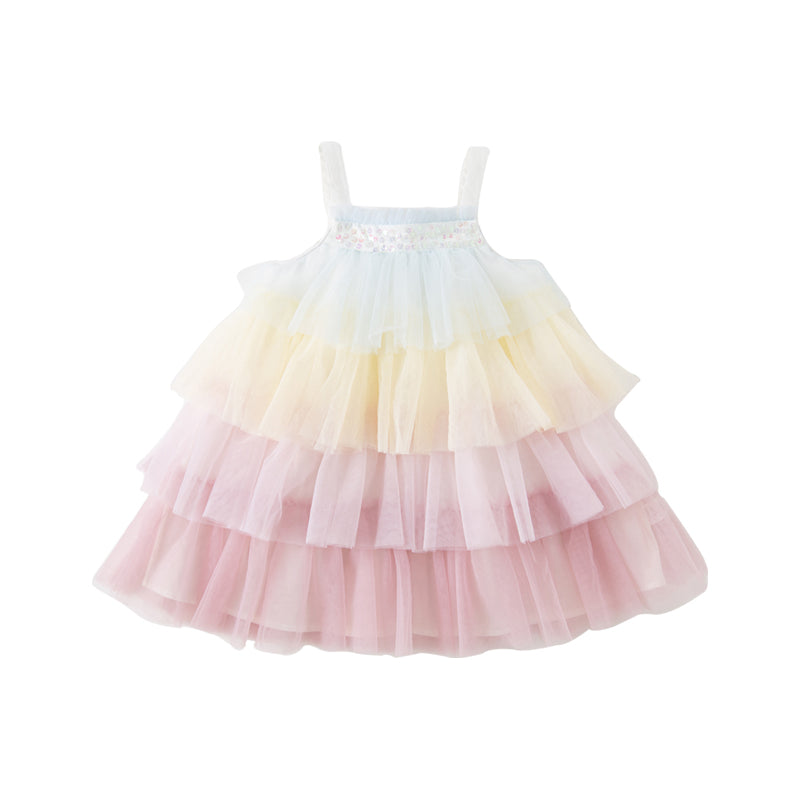 Tulle Layered Dress