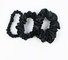 Natural silk scrunchie-regular size