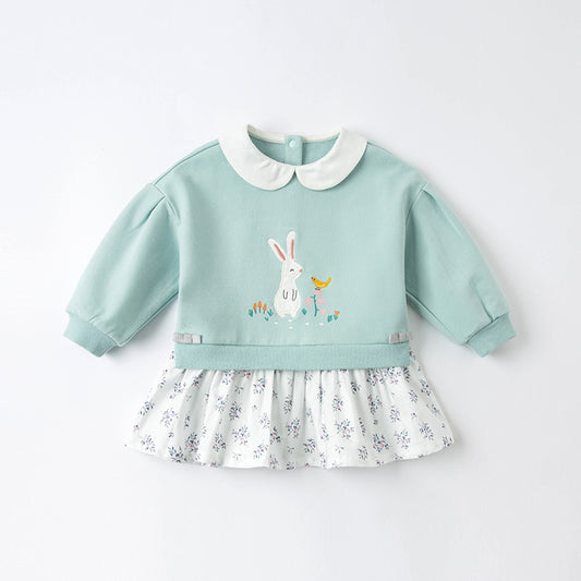 Pistachio rabbit Dress