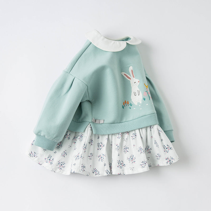 Pistachio rabbit Dress