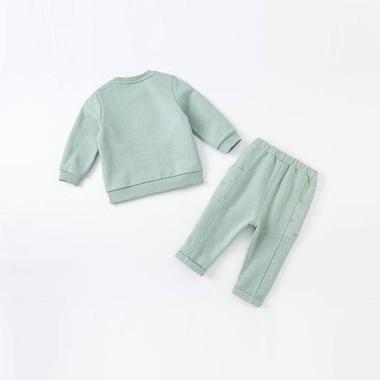 Pistachio green sweat set