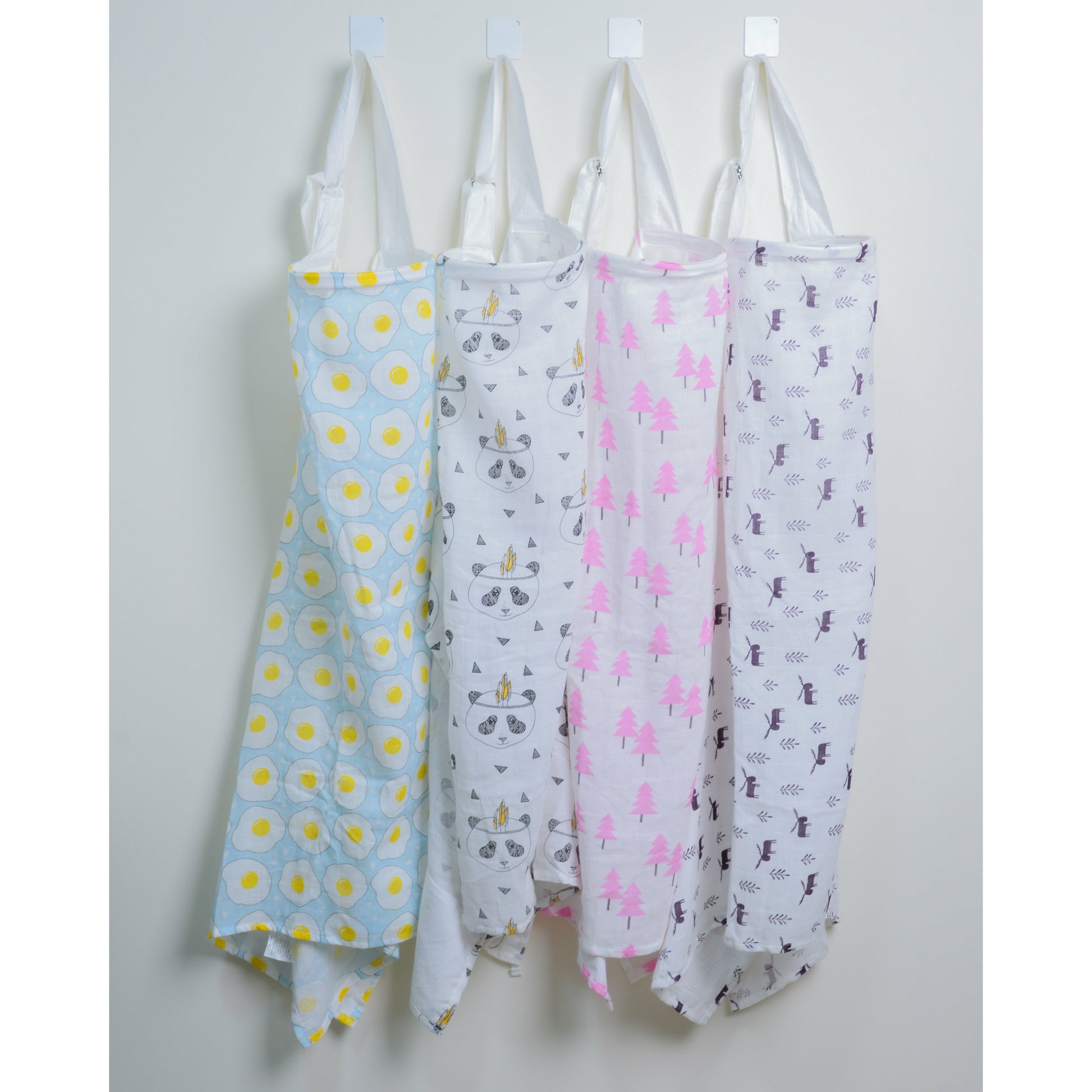 Cotton Muslin Nursing Cover-Egg