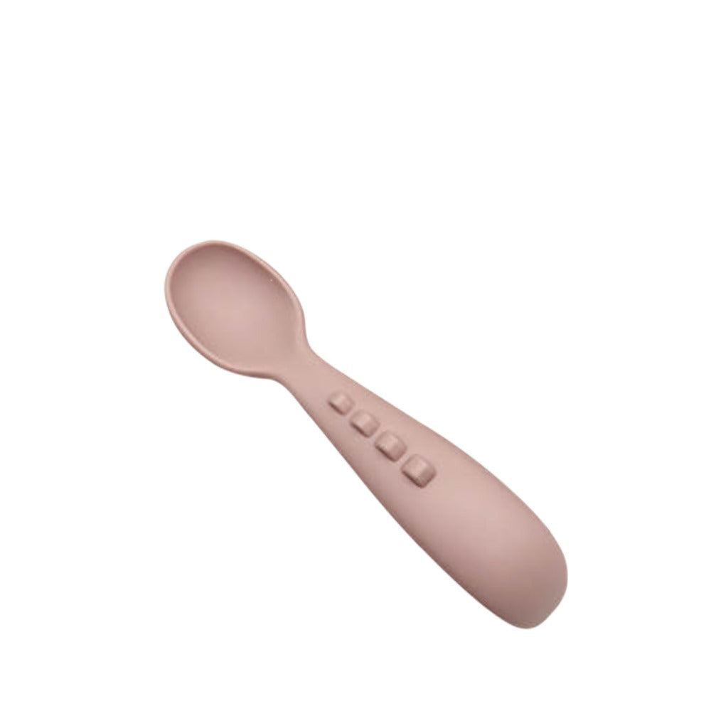 EZPZ - Tiny Spoon silicone spoon 2 pcs, pastel pink, Pink