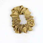 Natural silk scrunchie-regular size