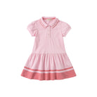 Pink polo dress