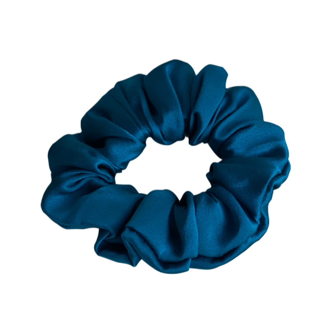 100% natural silk scrunchie