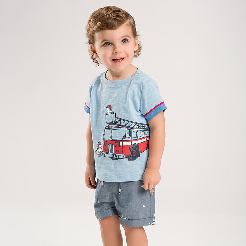 Fire truck short Set