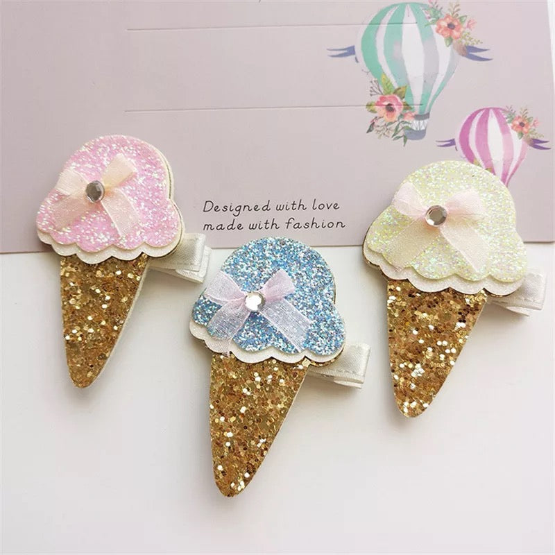 Ice-cream Hair clip