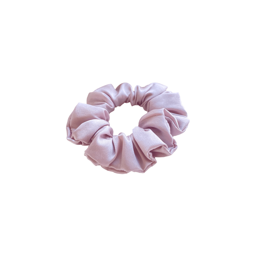 100% natural silk scrunchie