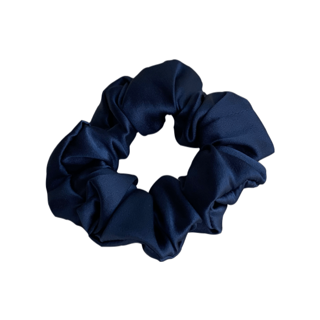 100% natural silk scrunchie