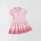 Pink polo dress