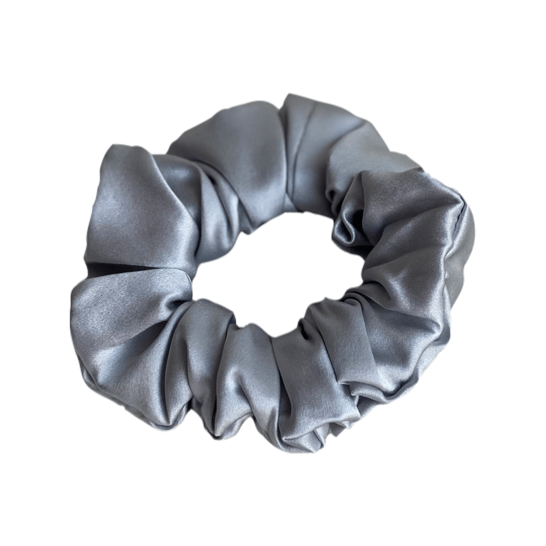 100% natural silk scrunchie