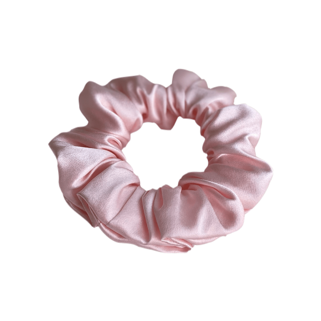 100% natural silk scrunchie