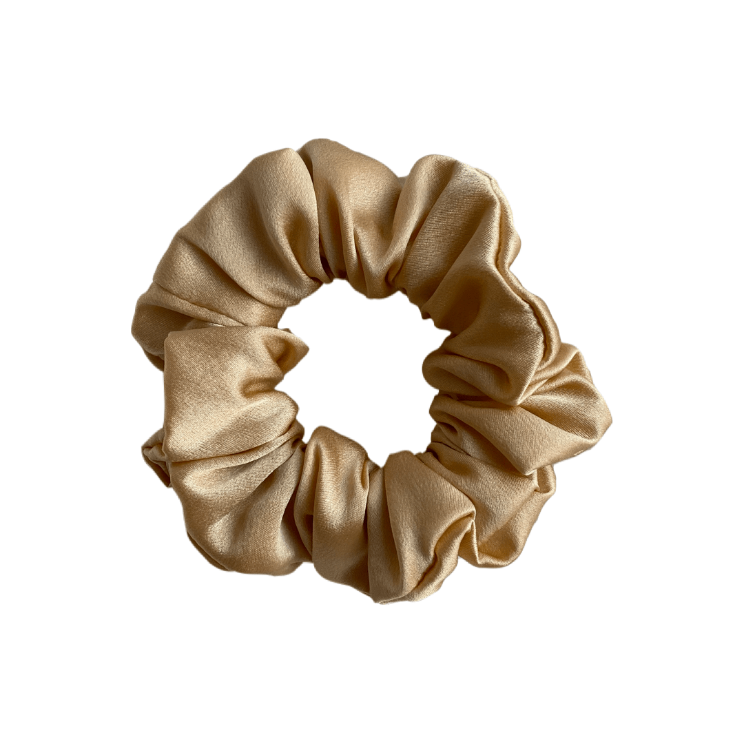 100% natural silk scrunchie